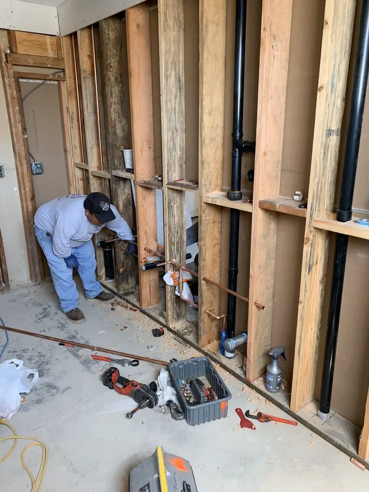 Commercial rough-in plumbing for Gas Line Repair in Wilmington Island